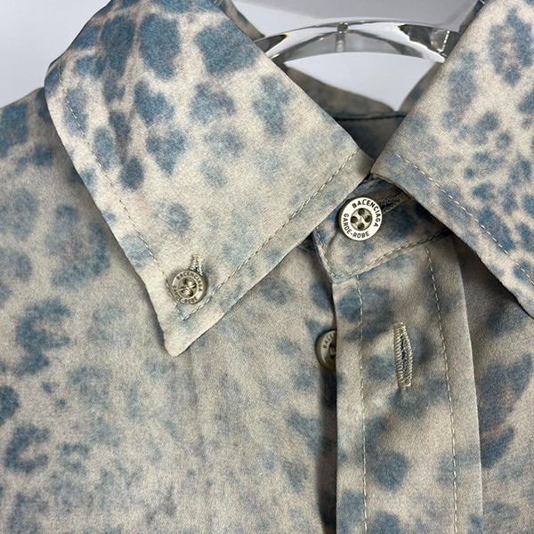 【送料込】バレンシアガ★LEOPARD コクーンシャツ コピー baj49309